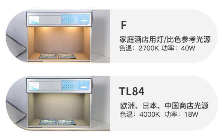 標準光源箱同色異譜檢測光源