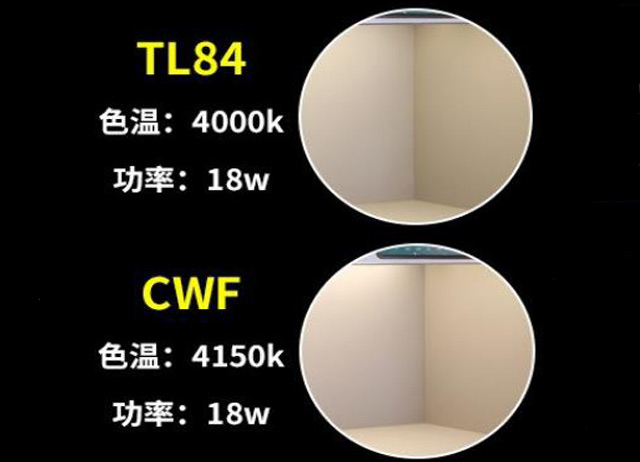 TL84和CWF光源區別